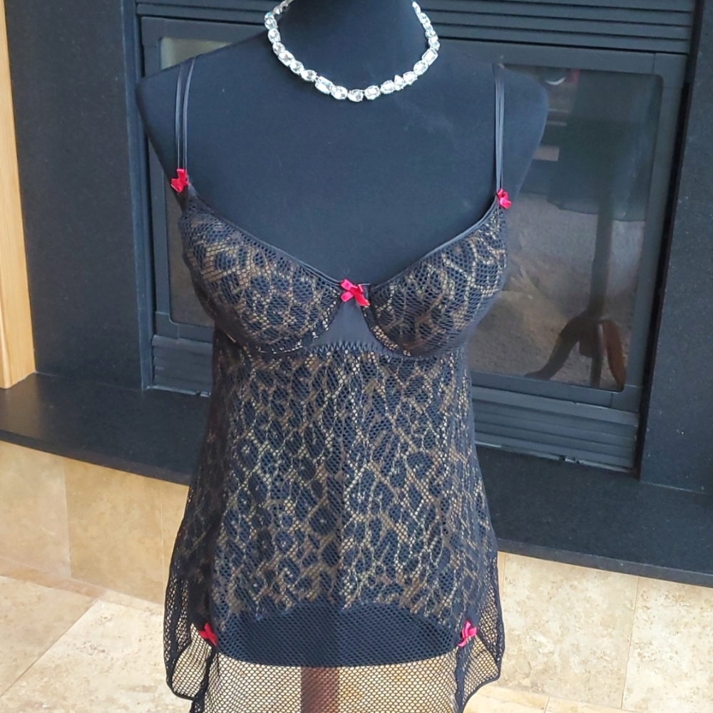 Victoria's Secret leopard lingerie